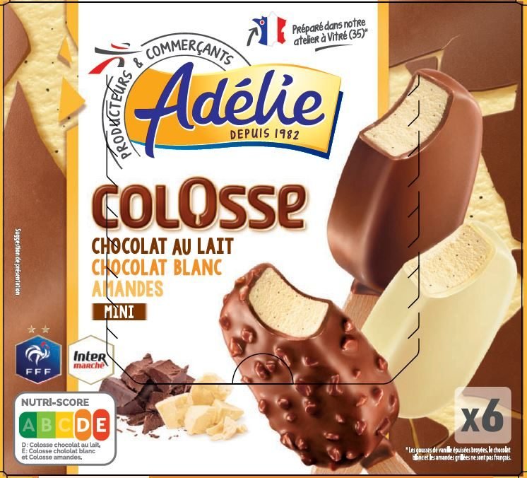 Mini Bâtonnets De Glace Paquet de 6